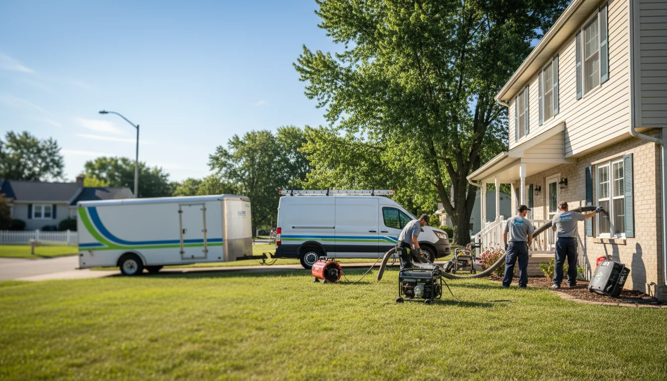 Flooded Basement Restoration And Cleanup With Repair in Cissna Park, IL near me
